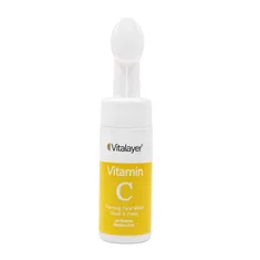 فوم شستشوی صورت ویتامین سی و هیالورونیک اسید ویتالیر | Vitamin C Foaming Face Wash - Vitalayer