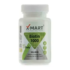 قرص بیوتین 1000 ایکس مارت 60 عددی | X-Mart Biotin 1000 Tablet 