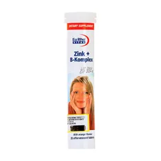 قرص جوشان زینک و ب کمپلکس یوروویتال | Zinc + B-complex Effervescent Tablet - Eurho Vital