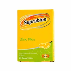 قرص روکش دار زینک پلاس سوپرابیون | Zinc Plus Coated Tablet - Suprabion