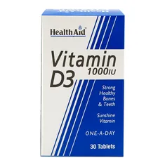 قرص ویتامین د۳ هلث اید | Vitamin D3 Tablet - Health Aid