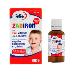 قطره زادیرون یوروویتال | Zadiron Oral Drops - Eurho vital