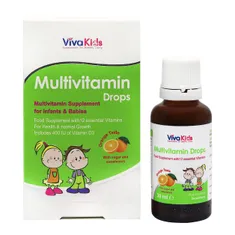 قطره مولتی ویتامین ویوا کیدز 30 میلی لیتری | Multivitamin Drops - Viva Kids