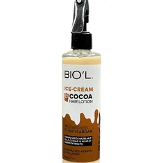 لوسیون تقویت کننده مو با رایحه بستنی شکلاتی بیول | Cocoa Ice Cream Restoring and Repairing Hair Lotion - Bio'l