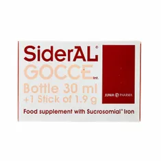 قطره آهن سیدرال گوچه جونیا فارما  | Sideral Gocce Drops - Junia Pharma
