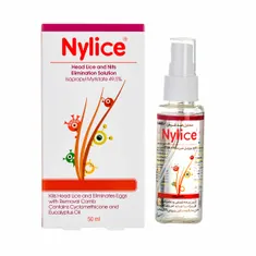 محلول ضد شپش نایلیس کیمازی | Nylice Head Lice and Nits Elimination Solution - Kimazi