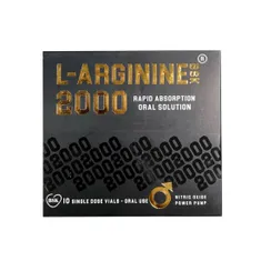 محلول خوراکی ال‌ آرژینین 2000 بی اس کی | L-Arginine 2000 mg Oral Solution - BSK 