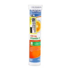 قرص جوشان ویتامین سی 1000 هانسال | Vitamin C 1000 mg Effervescent Tablet - hansal