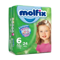 پوشک کامل بچه سایز 6 مولفیکس | Baby Diaper Size 6 - Molfix