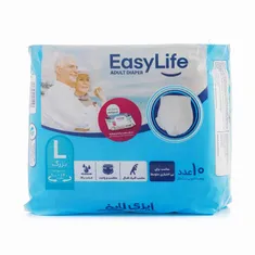 پوشینه شورتی بزرگسال سایز بزرگ ایزی لایف 10 عددی | 10-pcs Large Size Adult Diaper Pant - Easy Life