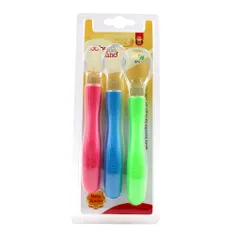 قاشق غذاخوری سیلیکونی کودک بی بی لند کد 286 | Baby Spoon Code 286 - Baby Land