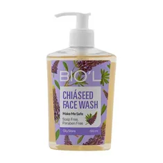 ژل شستشوی صورت بیول پوست چرب | Chia Seed Face Wash for Oily Skin - Bio'l