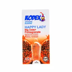 کاندوم هپی لیدی کدکس 10 عددی | Happy Lady Condom 10 Pcs - Kodex