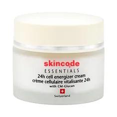 کرم آبرسان پوست 24 ساعته اسکین کد | Essentials 24h Cell Energizer Cream - Skincode