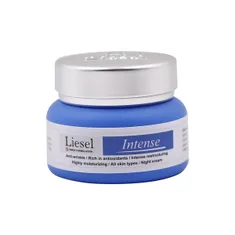 کرم شب ضد چروک صورت اینتنس لایسل  | Intense Anti-wrinkle Night Cream - Liesel