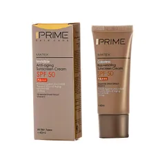 کرم ضد آفتاب SPF 50 جوان کننده پوست پریم | Rejuvenating Sunscreen Cream SPF 50 - Prime