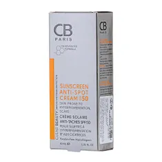 کرم ضد آفتاب پوست دارای لک SPF 50 سی بی پاریس | Sunscreen Anti-spot Cream SPF 50  - CB Paris