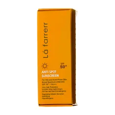 کرم ضد آفتاب و ضد لک پوست چرب و مستعد آکنه SPF 50 لافارر | Anti-spot Sunscreen Cream for Oily and Acne-prone Skin SPF 50 - La farrerr