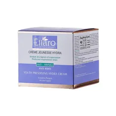 کرم ضد چروک آبرسان صورت الارو 50 میلی لیتری | Youth Preserving Hydra Cream - Ellaro