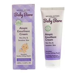 کرم نرم کننده پوست خیلی خشک و حساس بیبی برن | Atopic Emollient Cream for Very Dry and Sensitive Skin - Baby Born