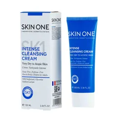کرم پاک کننده صورت و بدن پوست خیلی خشک و آتوپیک اسکین وان | Intense Cleansing Cream for Very Dry to Atopic Skin - Skin One