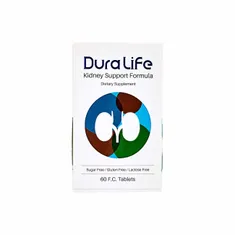 قرص مولتی ویتامین کلیوی دورالایف 60 عددی  | Kidney Support Tablet  Dura Life