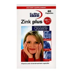 کپسول زینک پلاس یوروویتال 10 میلی گرم | Eurho vital Zinc Plus Capsule 10mg