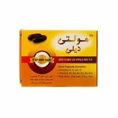 کپسول مولتی ویتامین روزانه دانا  | Multi Daily Soft Gelatin Capsule - Daana