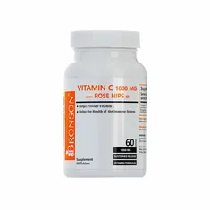 قرص ویتامین سی و رزهیپس برونسون  | Bronson Vitamin C with Rose Hips SR Tablet