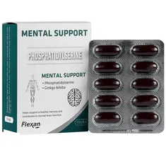 سافت ژل منتال ساپورت فیشر فلکسان 30 عددی | Fisher Mental Support 30 Softgels
