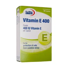 سافت ژل ویتامین ای 400 یوروویتال | Vitamin E 400 Capsule - Eurho vital