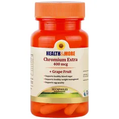 کپسول کروم اکسترا هلث اند مور 400 میکروگرم | Health & More Chromium Extra Capsule 400 mcg