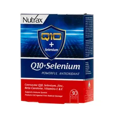 کپسول کیوتن پلاس سلنیوم نوتراکس  | Q10 + Selenium Capsule - Nutrax
