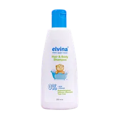 شامپو سر و بدن کودک الوینا 250 میلی لیتری | Elvina Baby Hair And Body Shampoo 250 ml