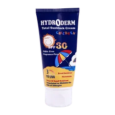 ضد آفتاب کودک SPF30 هیدرودرم | Hydroderm Total Sunblock Cream SPF30 For Children Hydroderm 50ml