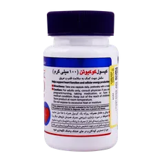 کپسول کوکیوتن 100 هلث برست | CoQ10 100 mg Capsule - HealthBurst