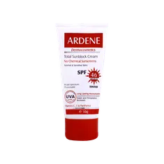 ضد آفتاب رنگی SPF46 آردن پوست حساس | Ardene Total Sunblock Tinted Cream No Chemical Sunscreens SPF46