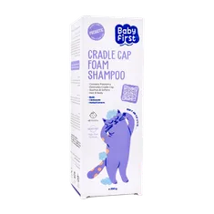 شامپو فوم نوزاد بیبی فرست | Cradle Cap Foam Shampoo - Baby First
