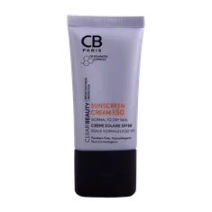 ضد آفتاب SPF50 پوست خشک سی بی پاریس | Sunscreen Cream For Normal To Dry Skin SPF50 CB Paris