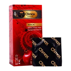 کاندوم خاردار شیاردار انار MAGIC کلایمکس 12 عددی | Climax Magic Condom 12 Pcs