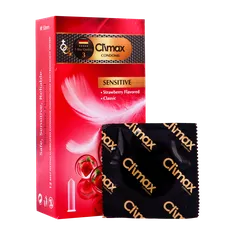 کاندوم ساده سنسیتیو کلایمکس 12 عددی | Climax Sensitive Condom 12 Pcs