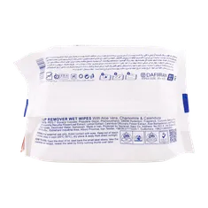 دستمال مرطوب پاک کننده آرایش پوست حساس دافی 27 عددی | Meke Up Remover Wet Wipes - Dafi