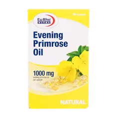 کپسول ایوینینگ پرایم رز اویل 1000 یوروویتال | Evening Primrose Oil 1000 mg - EuRho VITAL