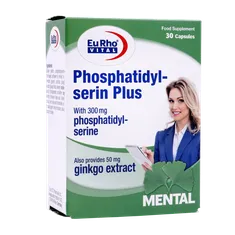 کپسول فسفاتیدیل سرین پلاس یوروویتال | Eurho Vital Phosphatidyl Serin Plus 30 Caps