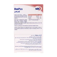 کپسول اواپلاس یوروویتال بهبود باروری بانوان 60 عددی | OvaPlus Capsule - Eurho vital