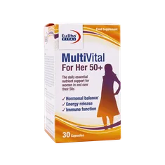 کپسول مولتی ویتال فور هر 50 یوروویتال | Eurho Vital Multivital For Her 50