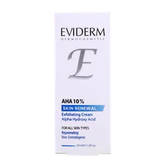 کرم لایه بردار آ اچ آ 10 درصد اویدرم | Exfoliating Cream with AHA 10% - EVIDERM