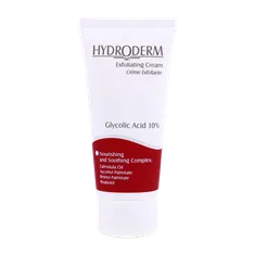 کرم لایه بردار گلیکولیک اسید 10 درصد هیدرودرم | Hydroderm Exfoliating Cream with Glycolic Acid 10% 50ml
