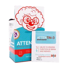 ساشه اتنتین 3 جهان فارمد آریا | Attentin 3 Brain Sachet - Jahan Pharmed Arya