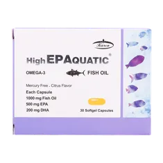 کپسول روغن ماهی EPA بالا آکواتیک کارن | Karen Fish Oil High EPAquatic Softgel